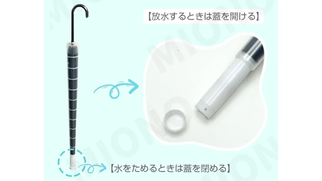 伸縮スライド傘カバー｜濡れた傘をどこにも濡らさない便利アイテム