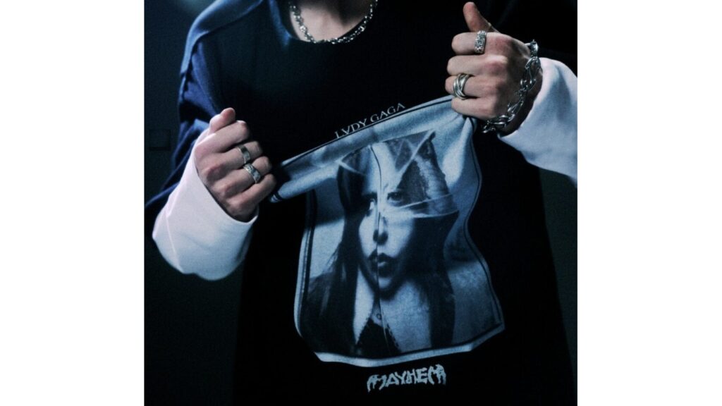 LADY GAGA来日記念｜エクスクルーシブ リーブTEE ブラック