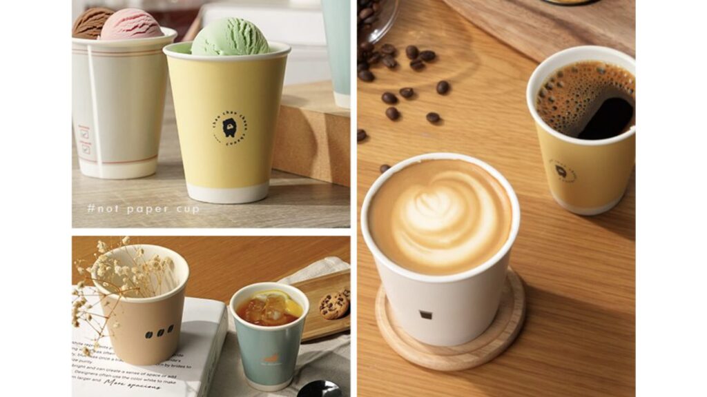 ノットペーパーカップ｜紙コップみたいな陶器カップが可愛い