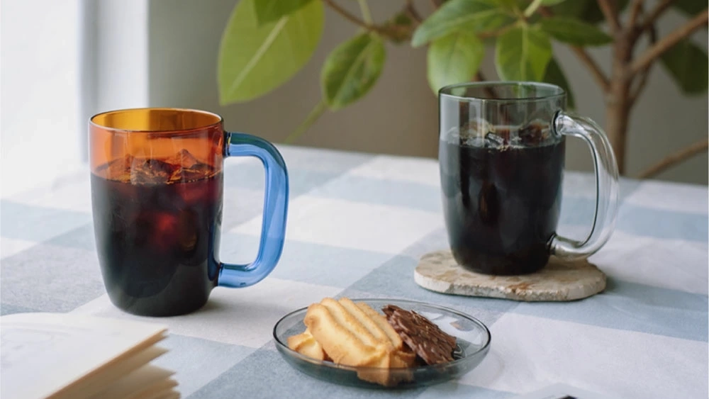 amabro GRIP MUG|デザインと使いやすさを両立した耐熱ガラスマグ