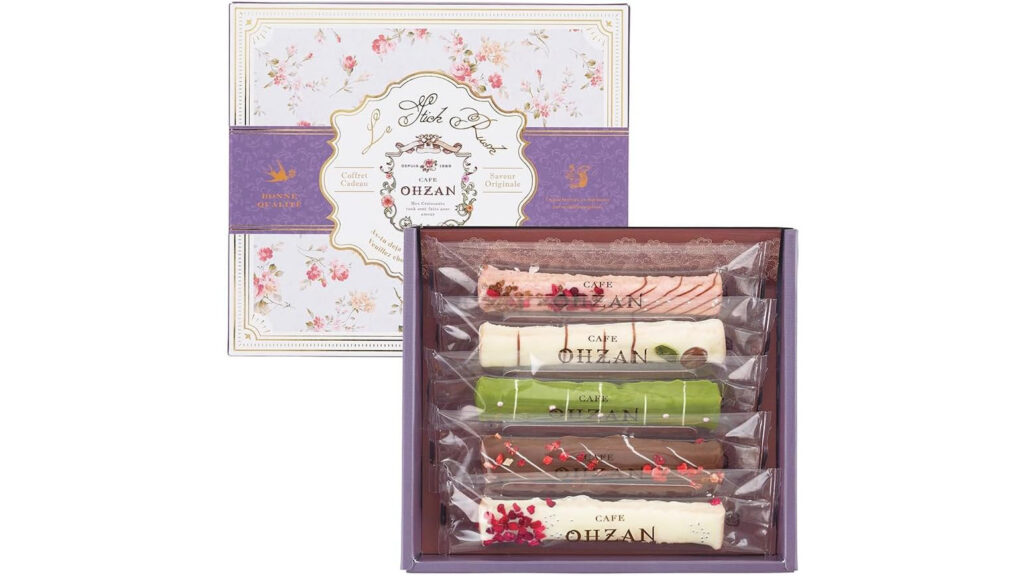 大人可愛いご褒美スイーツ｜CAFE OHZAN スティックラスク5本入 ショコラ