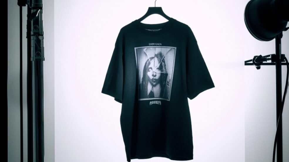 LADY GAGA来日記念｜エクスクルーシブ リーブTEE ブラック
