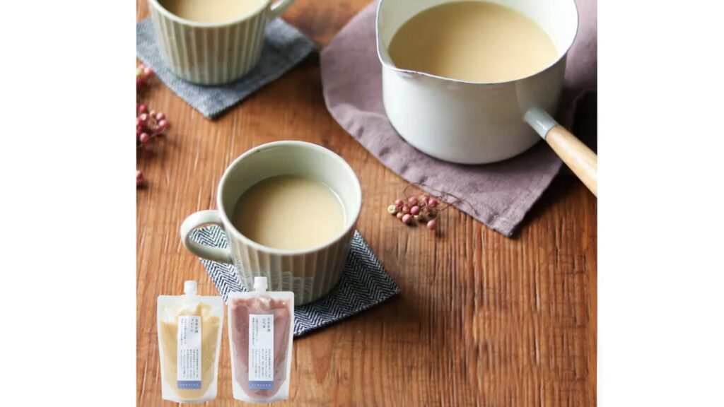 玄米の栄養を、毎日の一杯に。玄米甘酒飲み比べ2本セット