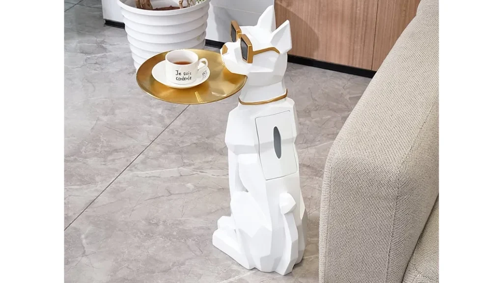 置くだけで整う!ティッシュ収納付きドッグトレーの魅力