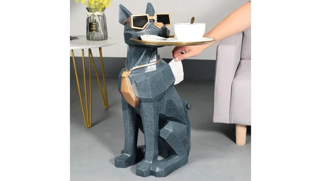 置くだけで整う!ティッシュ収納付きドッグトレーの魅力