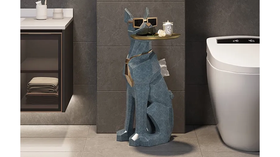 置くだけで整う!ティッシュ収納付きドッグトレーの魅力