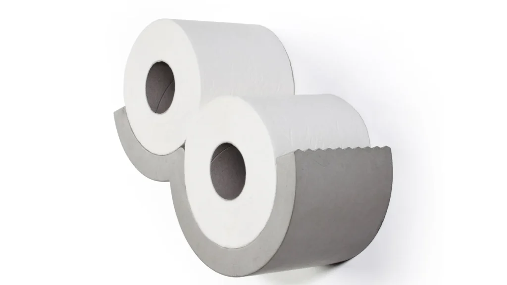 Cloud Toilet Paper Dispenser｜雲モチーフで魅せるおしゃれなトイレットペーパーディスペンサー