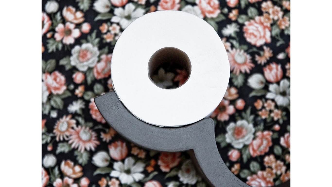 Cloud Toilet Paper Dispenser｜雲モチーフで魅せるおしゃれなトイレットペーパーディスペンサー