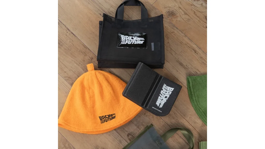 【映画コラボ】Filmarkets サウナセット｜バック・トゥ・ザ・フューチャー＆ジュラシック・パークのデザイン3点セット