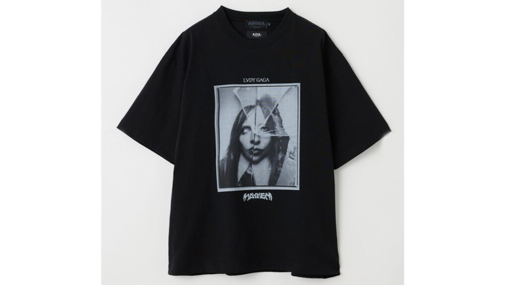LADY GAGA来日記念｜エクスクルーシブ リーブTEE ブラック