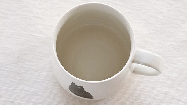 ネコとクマが寄り添う｜tomotakeデザインの波佐見焼マグカップ