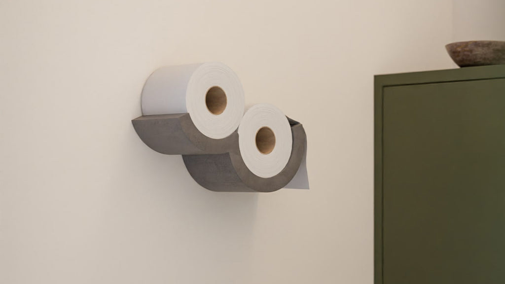 Cloud Toilet Paper Dispenser｜雲モチーフで魅せるおしゃれなトイレットペーパーディスペンサー