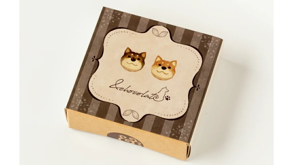 ＆chocolate「いぬチョコ 柴犬」｜かわいすぎる柴犬型ホワイトチョコはバレンタインにもおすすめ