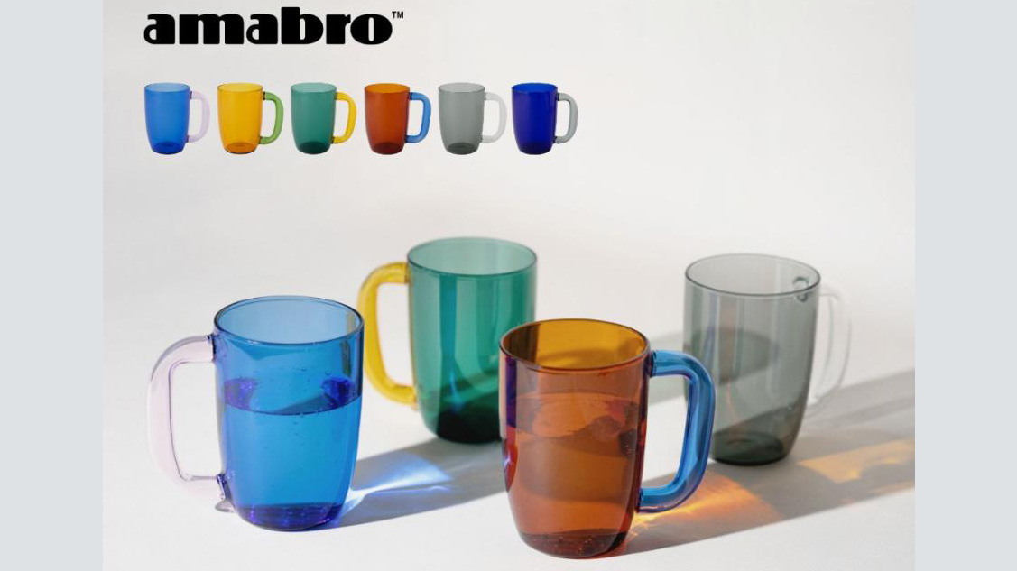 amabro GRIP MUG｜デザインと使いやすさを両立した耐熱ガラスマグ