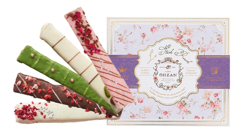 大人可愛いご褒美スイーツ｜CAFE OHZAN スティックラスク5本入 ショコラ