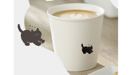 ノットペーパーカップ｜紙コップみたいな陶器カップが可愛い