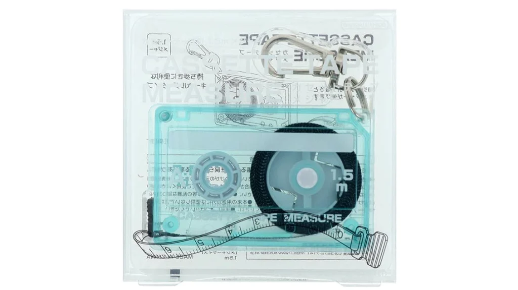 サンスター文具 カセットテープメジャー|懐かしくて実用的なコンパクトメジャー