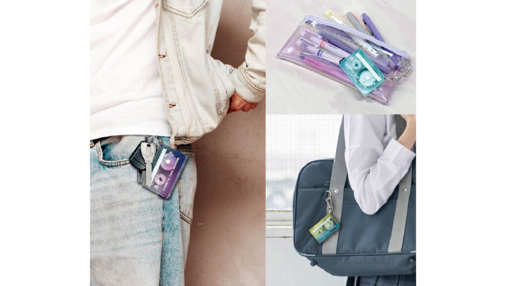 サンスター文具 カセットテープメジャー|懐かしくて実用的なコンパクトメジャー