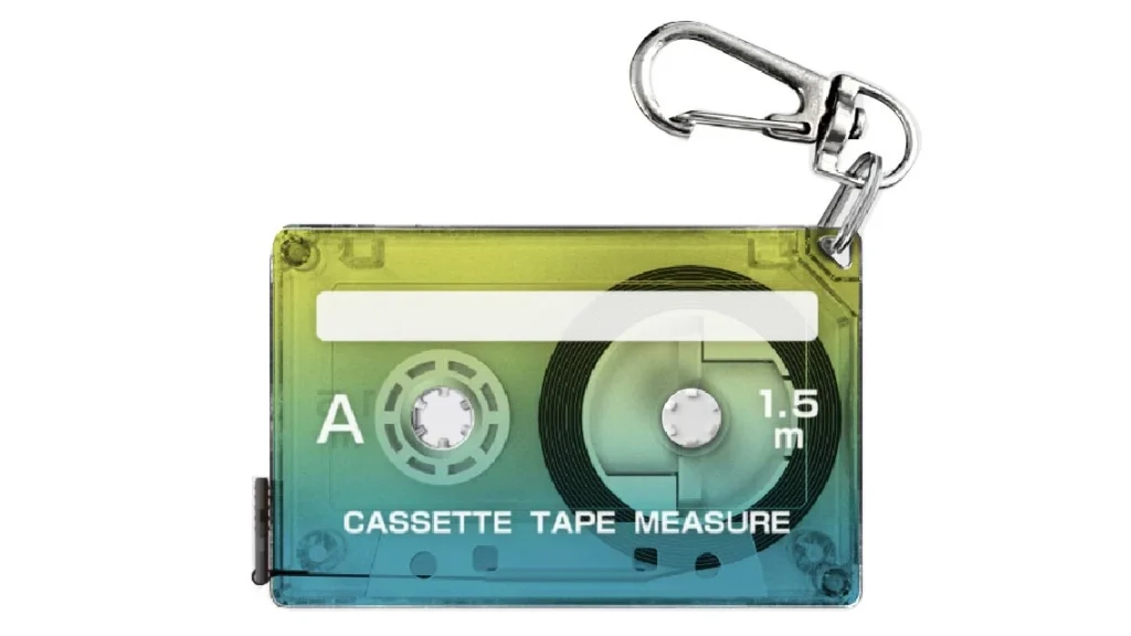 サンスター文具 カセットテープメジャー|懐かしくて実用的なコンパクトメジャー