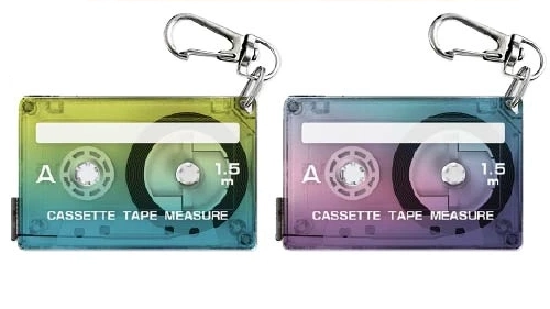 サンスター文具 カセットテープメジャー|懐かしくて実用的なコンパクトメジャー