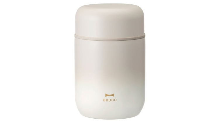 BRUNO スプーン付きスープジャー｜保温・保冷対応でランチが快適に