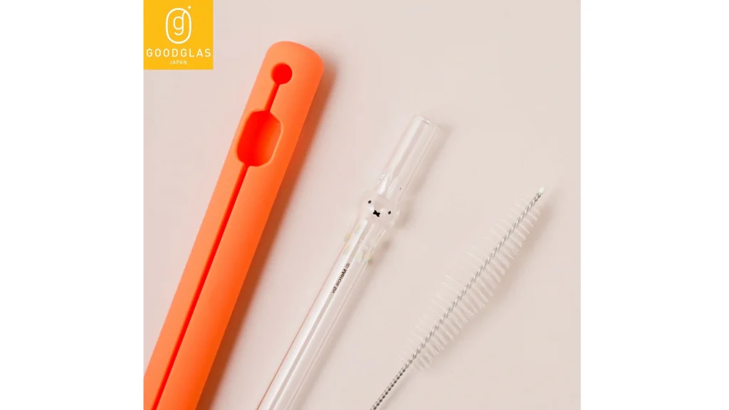 【500本限定】ミッフィー70周年ガラス製マイストロー|エコで可愛い記念モデル