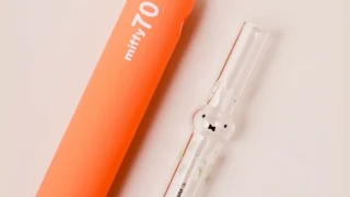 【500本限定】ミッフィー70周年ガラス製マイストロー｜エコで可愛い記念モデル