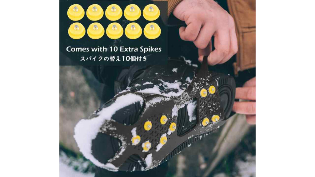 TRIWONDER 靴底用滑り止めスパイク｜雪道・氷道で安心の軽アイゼン