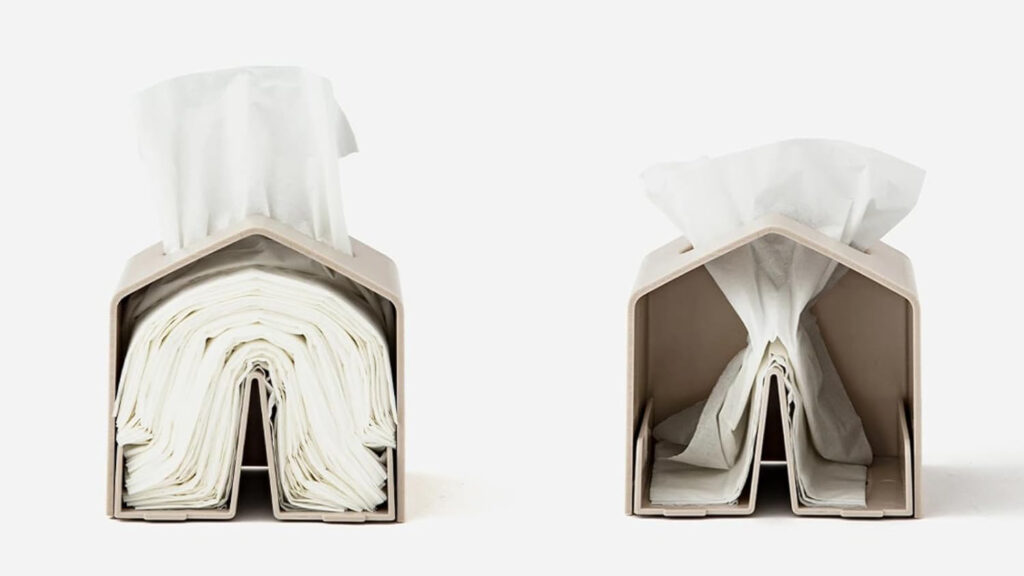 生活感を隠すおしゃれ収納|KEYUCA コンパクトティッシュケース