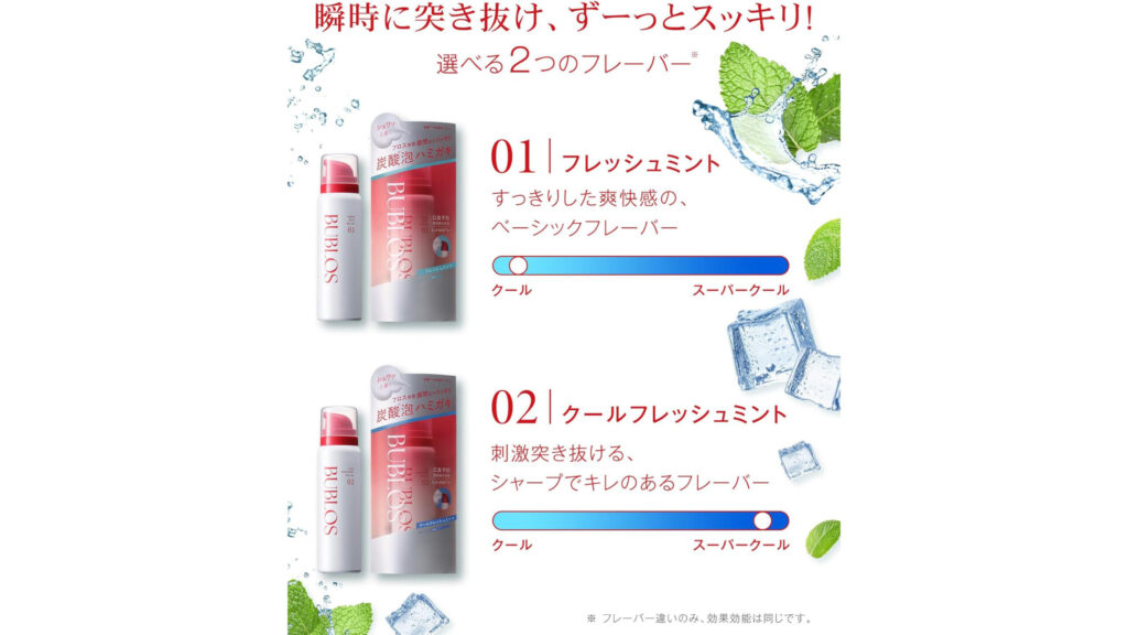 炭酸泡で磨き残しケア｜口臭・歯周病予防に『バブロス 炭酸泡ハミガキ』