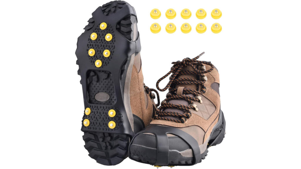 TRIWONDER 靴底用滑り止めスパイク｜雪道・氷道で安心の軽アイゼン