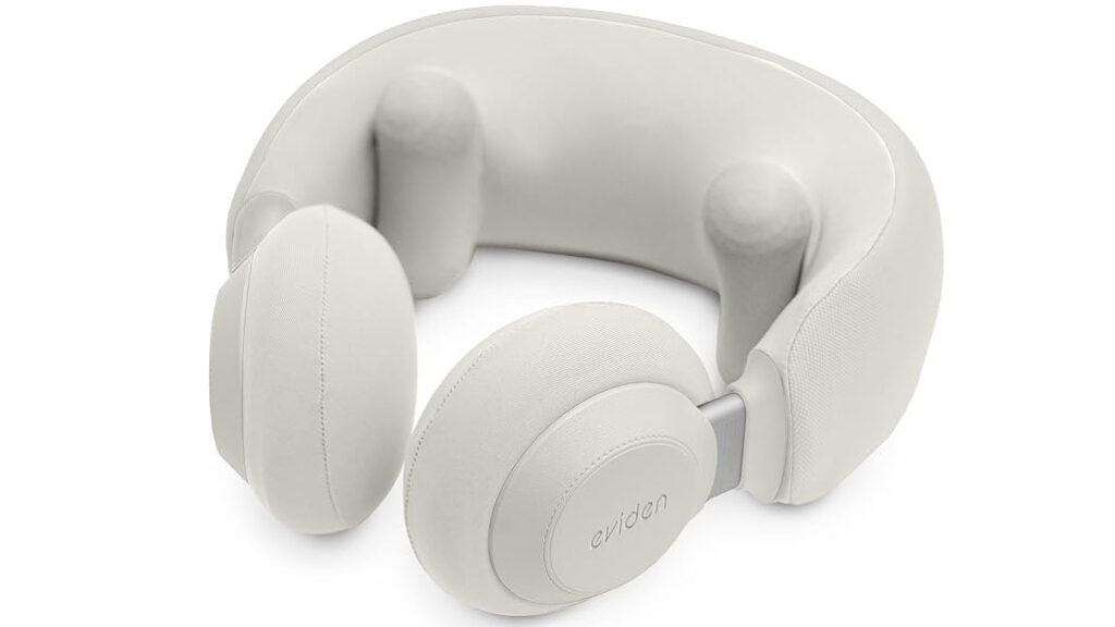 首まわりを温めてほぐす｜eviden 温熱マッサージャー