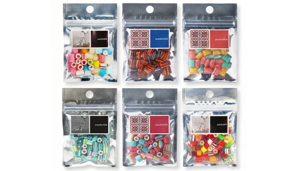 【バレンタイン・ホワイトデーに】パパブブレ選べるミックスキャンディ5個セット｜お配りギフトに最適