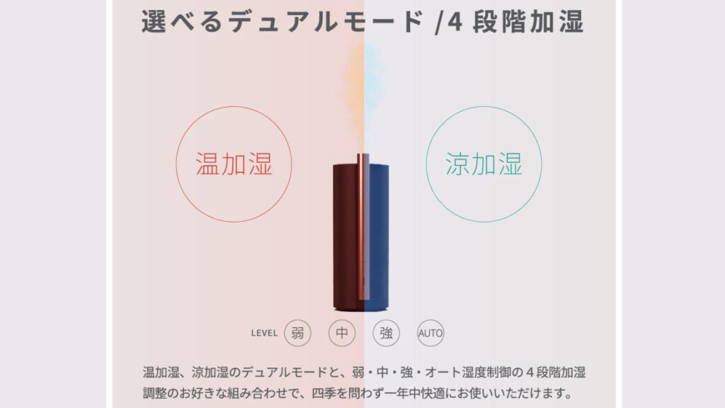 除菌機能がすごい！LAVINO エアリファイ ハイブリッド式加湿器｜清潔＆パワフル加湿