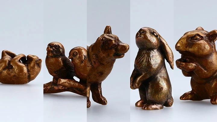 伝統技術が生む癒しのインテリア「動物のブロンズ製お香立て」｜福香シリーズの魅力