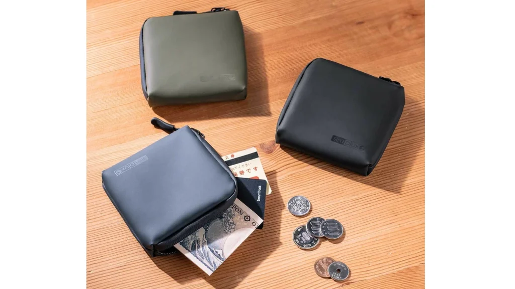 【2個収納】スマートキーケース|カードも入る防水DULON素材キーケース