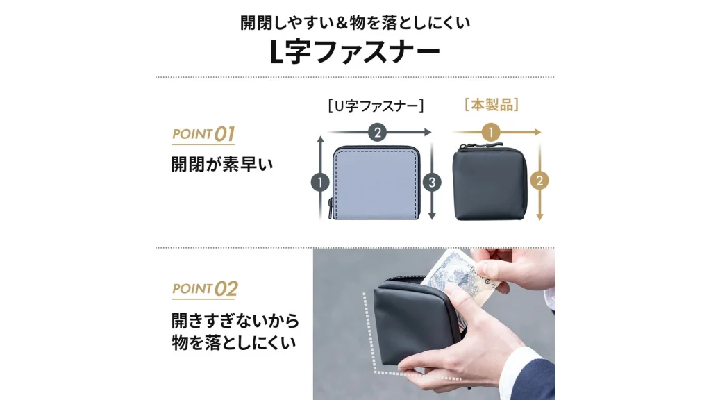 【2個収納】スマートキーケース|カードも入る防水DULON素材キーケース