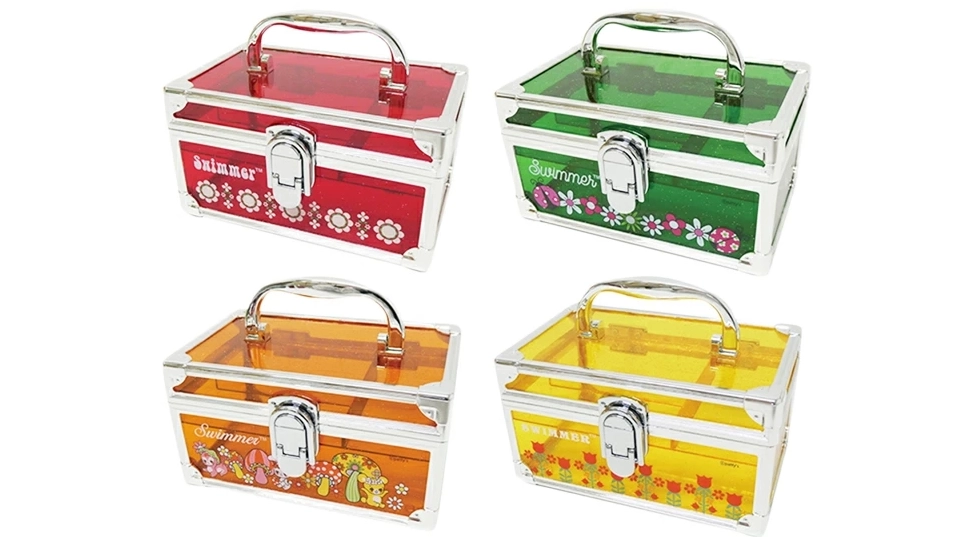 SWIMMER バニティケース｜レトロ可愛い小物入れで収納もおしゃれに