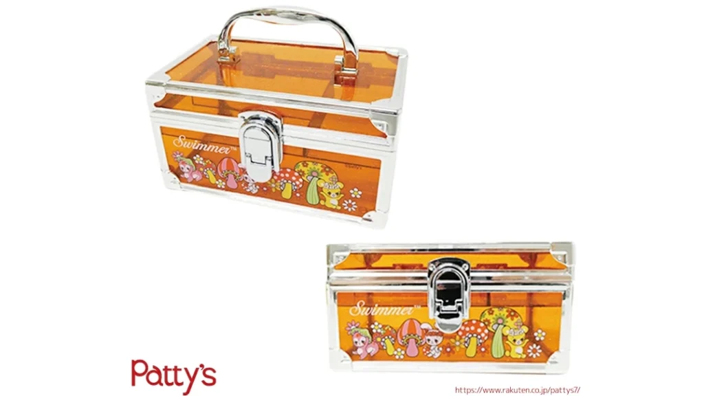 SWIMMER バニティケース｜レトロ可愛い小物入れで収納もおしゃれに