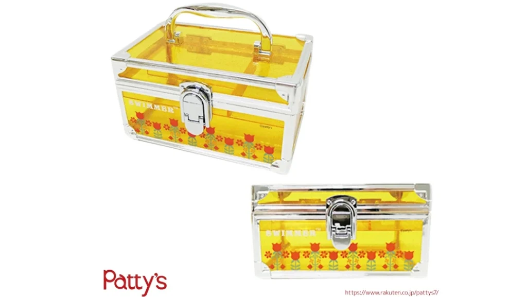 SWIMMER バニティケース｜レトロ可愛い小物入れで収納もおしゃれに