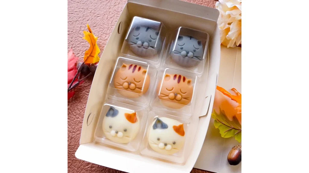 猫好きの心をくすぐる、食べるのがもったいない和菓子｜職人仕立ての「猫の練り切り」