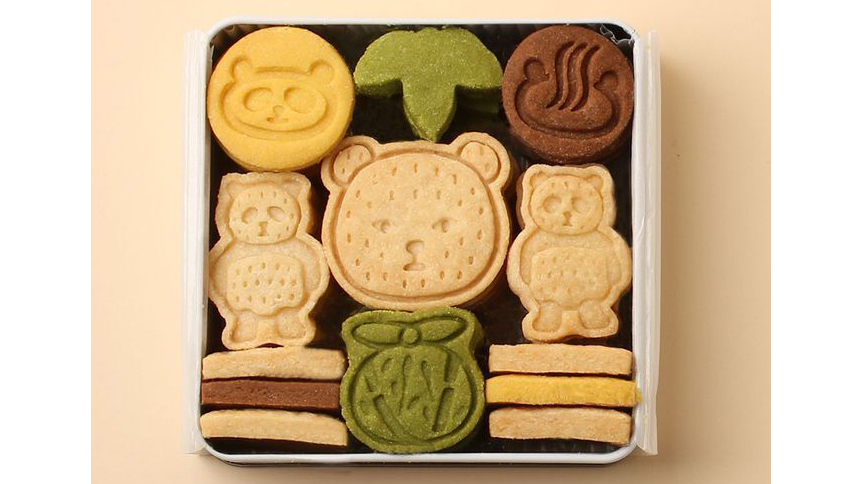 パンダ銭湯クッキー缶はアレルギー配慮＆お絵描きチョコ付き！ギフトにも人気