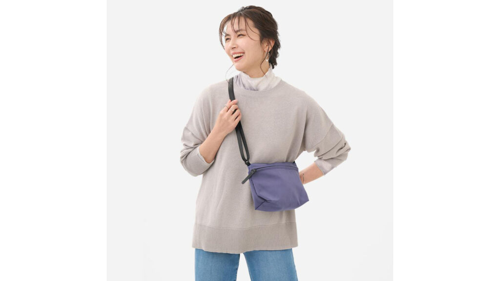 撥水ショルダーバッグ「N撥水ボートショルダー」軽量&収納力が魅力