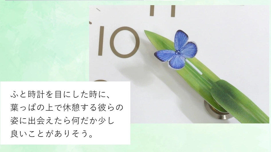 Lemnos「とまりの木の時計」口コミ|1時間に一度、昆虫が休む物語のある掛け時計