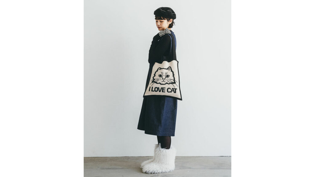 コーデの主役になる。「I LOVE CATバッグ」が可愛すぎる