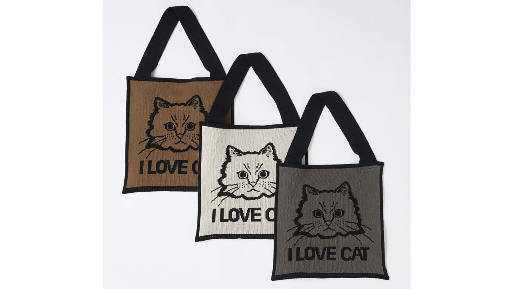 コーデの主役になる。「I LOVE CATバッグ」が可愛すぎる