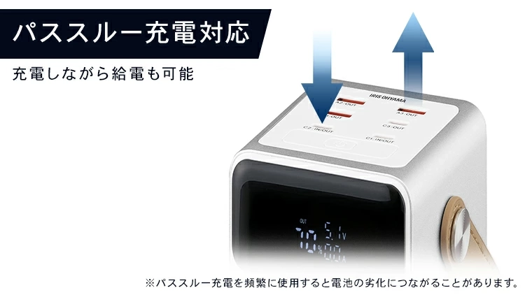 災害時も安心！アイリスオーヤマの大容量バッテリーがすごい