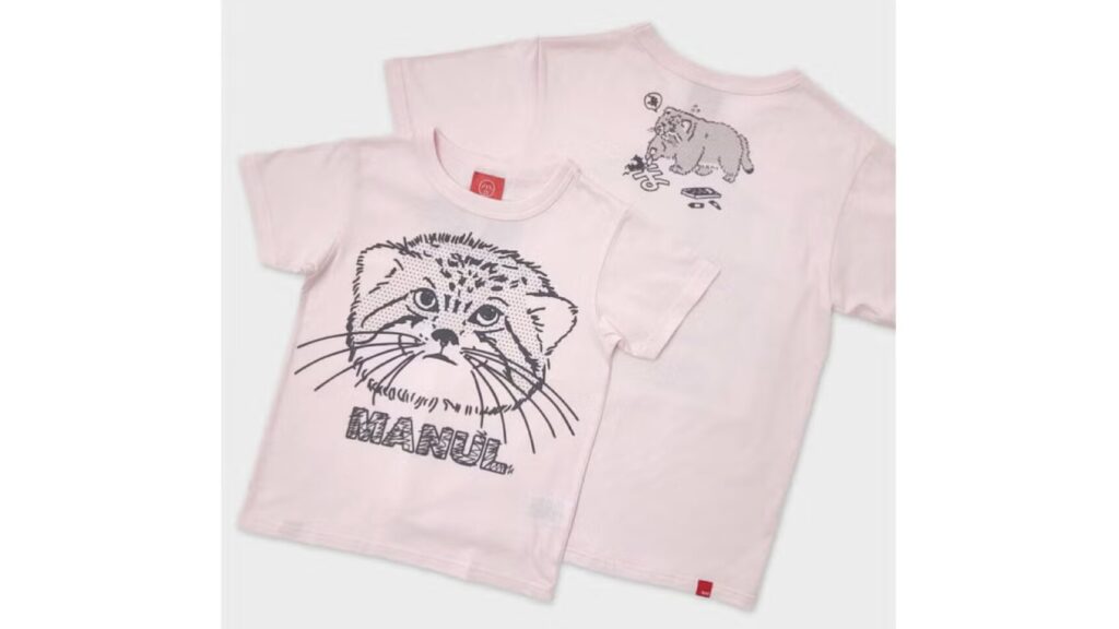 OJICO「マヌルネコTシャツ」｜不機嫌顔がかわいい人気デザイン