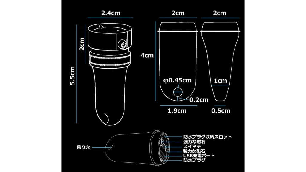 手のひらサイズでここまで明るい!多機能ミニLEDライトが凄い!!