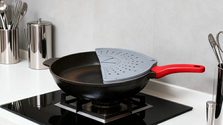 揚げ物のストレス激減！油はねガード「ハネぴた」が便利すぎる